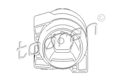 Подушки кріплення КПП TOPRAN/HANS PRIES 407829 Mercedes A-Class, B-Class 1692400518, A1692400518