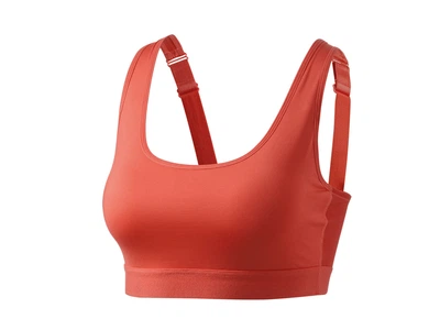 Спортивний топ зі знімними вкладками для жінки Crivit LYCRA® 418983 XS кораловий