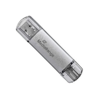 USB флеш накопичувач Mediarange 32GB Silver USB 3.0/Type-C (MR936)
