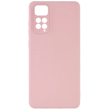 Силіконовий чохол Candy Full Camera для Xiaomi Redmi Note 11 (Global) / Note 11S Рожевий / Pink Sand