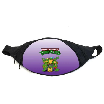 Поясная сумка Бананка Черепашки ниндзя (GBTN01) Gear Bag черная