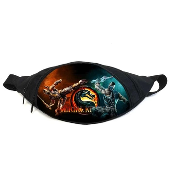 Поясна сумка Бананка Мортал Комбат (GBMC 04) Gear Bag чорна