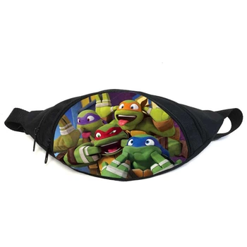 Поясная сумка Бананка Черепашки ниндзя (GBTN013) Gear Bag черная