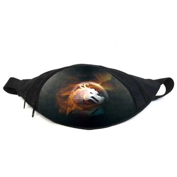 Поясна сумка Бананка Мортал Комбат (GBMC 012) Gear Bag чорна