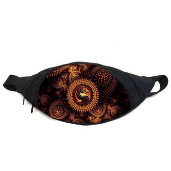 Поясна сумка Бананка Мортал Комбат (GBMC 05) Gear Bag чорна