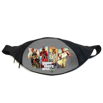 Поясна сумка Бананка ГТА (GB GTA 010) Gear Bag чорна