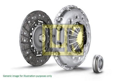 Комплект сцепления LuK 624334500 BMW 5 Series 21207542522, 21207542523, 7542522