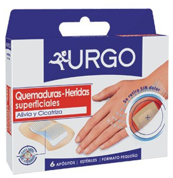 Plastry medyczne Urgo Quemaduras Y Heridas Superficiales 7.6 x 10.1 cm 6 szt (8470001672018)