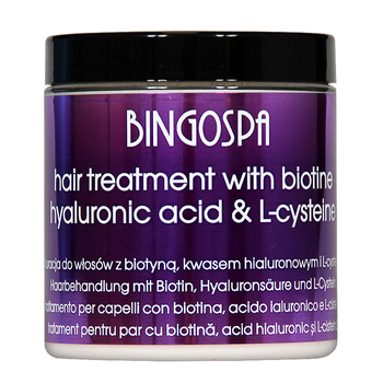 Маска для лікування волосся Bingospa Hair Mask With Clay Ghassoul 250 г (5901842001987)