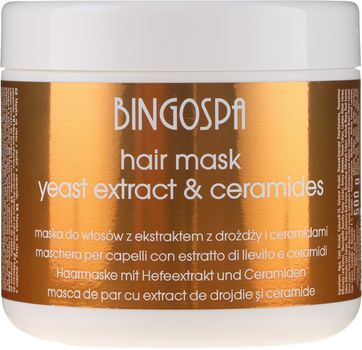 Маска для волосся Bingospa Hair Mask From Yeast Extract 500 г (5901842001604)