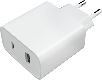 Блок живлення Xiaomi Mi 33W Wall Charger 2 виходу (Type-A+Type-C) швидкий зарядний адаптер