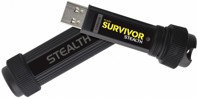 Флеш пам'ять Corsair Flash Survivor Stealth 128GB USB 3.0 Grey (843591066396)