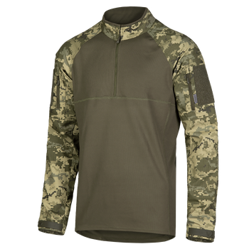 Рубашка тактическая боевая универсальная для силовых структур CM Raid Камуфляж/Олива (7046), S (OPT-22081)