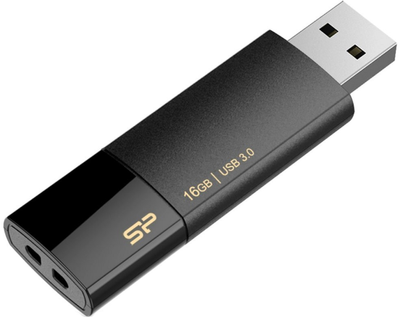 Флеш пам'ять Silicon Power Blaze B05 16GB USB 3.0 Black (4712702632460)