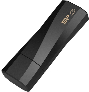 Флеш пам'ять Silicon Power Blaze B07 32GB USB 3.2 + Type-A Black (4713436147343)