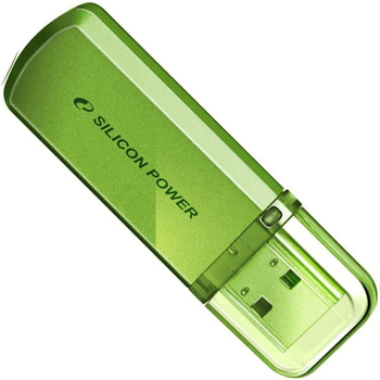 Флеш пам'ять Silicon Power Helios 101 8GB USB 2.0 Green (4712702617290)