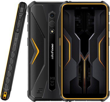 Мобільний телефон Ulefone Armor X12 Pro 4/64GB Black-Orange (6937748735519)