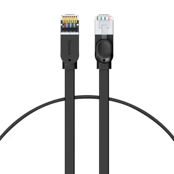 Патч-корд (сетевой кабель) Baseus high Speed Six types of RJ45 5м PCWL-D01 Black