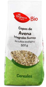 Płatki owsiane El Granero Copos Avena Suaves Integral Bio 500 g (8422584048391)