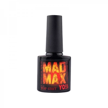 Топ для гель-лака без липкого слоя Yo Nails MaD Max Top Coat без УФ фильтра 8 мл (2100994233960)
