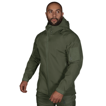 Куртка тактична демісезонна чоловіча для силових структур Stalker SoftShell Олива (7225), XXL (OPT-34521)