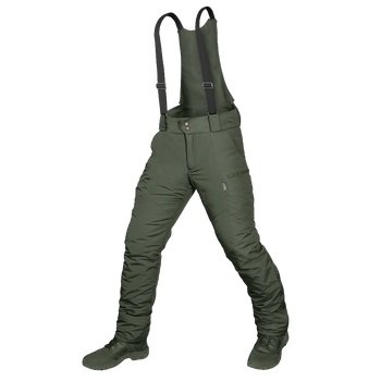 Штани тактичні зимові утеплені чоловічі штани для силових структур Patrol Taslan Оліва (7355), S (OPT-36701)
