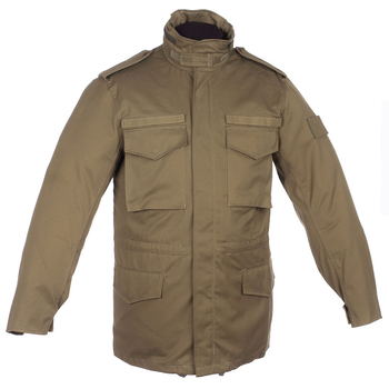 Куртка тактична зносостійка полегшена для силових структур Brotherhood M65 койот S (OPT-25501)