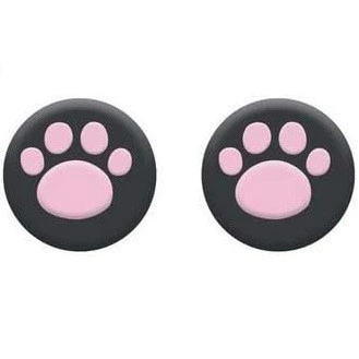 Силиконовые накладки на стики Лапки (Black/Pink) для геймпадов Sony DualShock PS4 / DualSense PS5 / Xbox Series|One (2шт.) 408053934