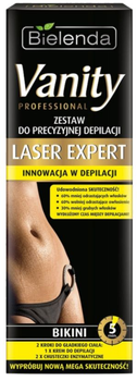 Zestaw do depilacji bikini Bielenda Vanity Professional Laser Expert 100 ml (5902169009304)