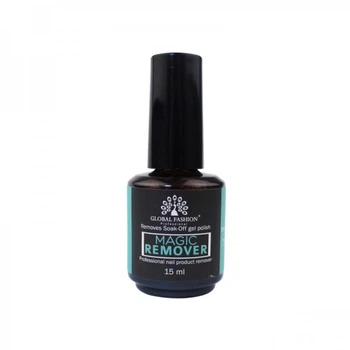 Средство для снятия гель-лака Global Fashion Magic Remover 15 мл (2100994246151)