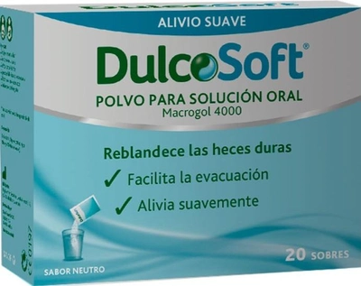 Засіб від закрепів Sanofi Dulcosoft Solucion Oral 20 шт (8470001912565)