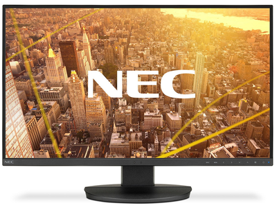 Монітор 27' NEC EA271Q, Black, WLED, PLS, 2560x1440 (16:9), 6 мс, 350 кд/м², 1000:1, 178°/178°, 2xDP/HDMI/DVI/Type-C, 3xUSB 3.0, Vesa 100x100