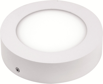 Светильник точечный накладной светодиодный HOROZ ELECTRIC "CAROLINE-12" 12W 4200К (нейтральный свет), белый