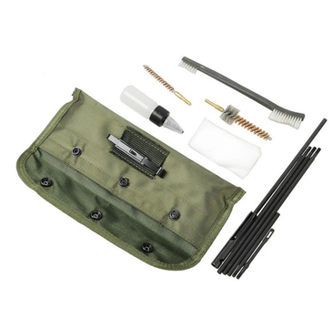 Набір для чищення зброї Rifle Cleaning Kit калібр 22 5.56мм 10 предметів