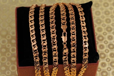 Цепь Xuping Jewelry муза 50 см 5 мм золотистая