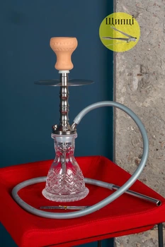 Кальян Yahya Sky Mini Silver + щипцы в подарок
