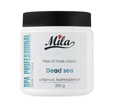 Альгінатна маска Mila Perfect Анти акне та освітлення Мертве море Dead sea mask 200 г 3702261015201
