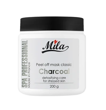 Альгинатная маска Mila Perfect Древесный уголь Peel Off Mask Charcoal 200 г 3702261314205