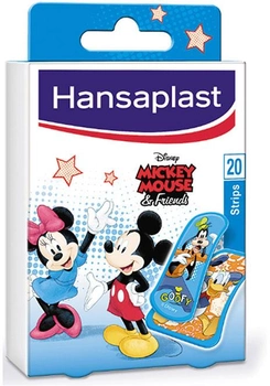 Набор пластырей Hansaplast Disney Kids Mickey Adhesive Bandage 8 x 5 см 20 шт (4005800187858)