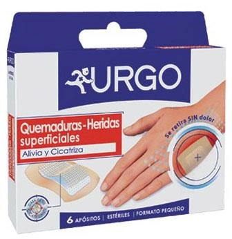 Медичні пластирі Urgo Quemaduras Y Heridas Superficiales 7.6 x 10.1 см 6 шт (8470001672018)