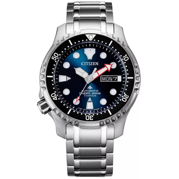 Наручные часы CITIZEN NY0100-50ME Синий/Серебристый