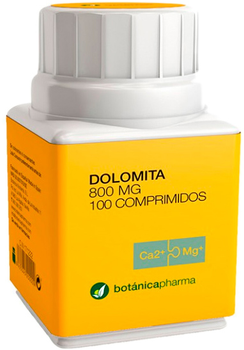 Suplement diety BotanicaPharma Dolomite 800 mg 100 tabletek (8435045200184)