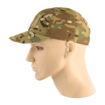 M-Tac бейсболка тактическая Азов Multicam, тактическая кепка, армейская кепка мультикам M-Tac, военная кепка