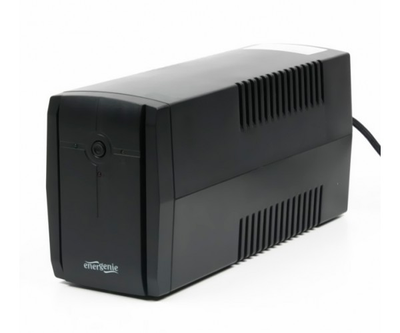 Джерело безперебійного живлення Maxxter MX-UPS-B850-02 Black, 850VA, 510 Вт, лінійно-інтерактивний, 2 розетки, батарея 12В/8Аг x 1 шт (пошкоджено упаковку)