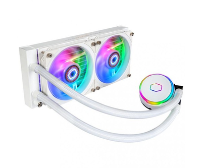 Водяное охлаждение Cooler Master MasterLiquid PL240 Flux White Edition (MLY-D24M-A23PZ-RW)