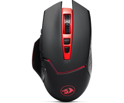 Мишка Redragon Mirage 15м, ігрова, бездротова, 4800dpi., 8кн., чорна