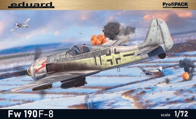Сборная модель Fw 190F-8 масштаб 1:72 Eduard ProfiPACK (70119)