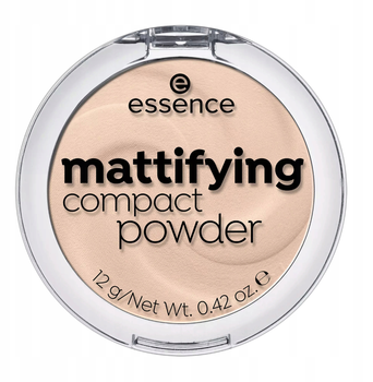 Puder matujący Essence Cosmetics Compact Powder Matificantes 10-Light Beige 12 g (4250587738506)