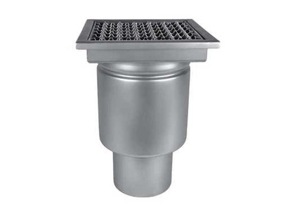 Трап горизонтальный профессиональный ATT Inox Drain W200/110H1