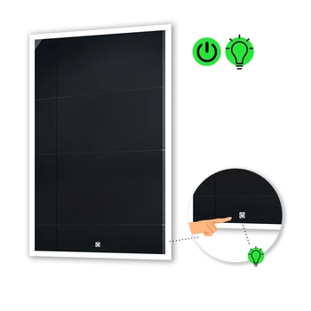 LED-зеркало 70x80см, с сенсорной кнопкой управления, модель Simphony (Simphony230)